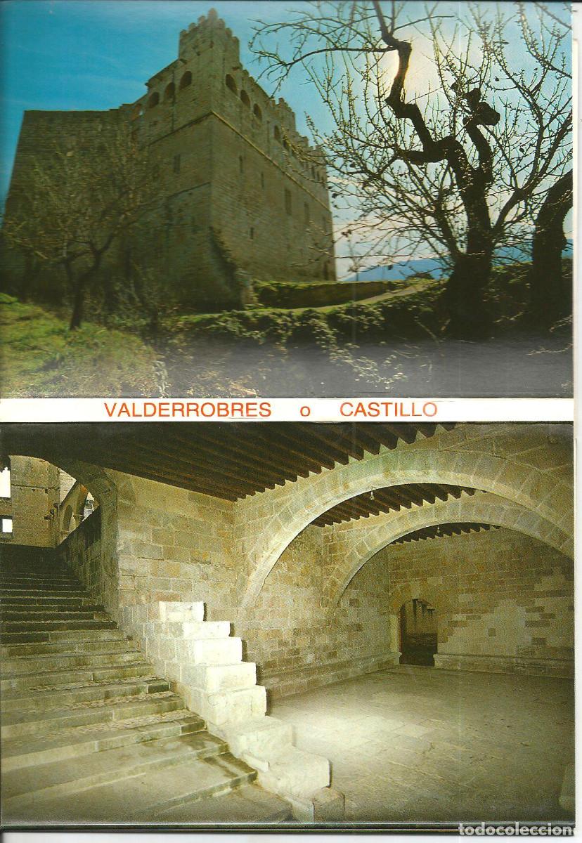 Postales: TACO, BLOC DE 8 POSTALES VALDERROBRES O CASTILLO (TERUEL) - FOTO MAGI SU&Ntilde;E, A&Ntilde;O 1990