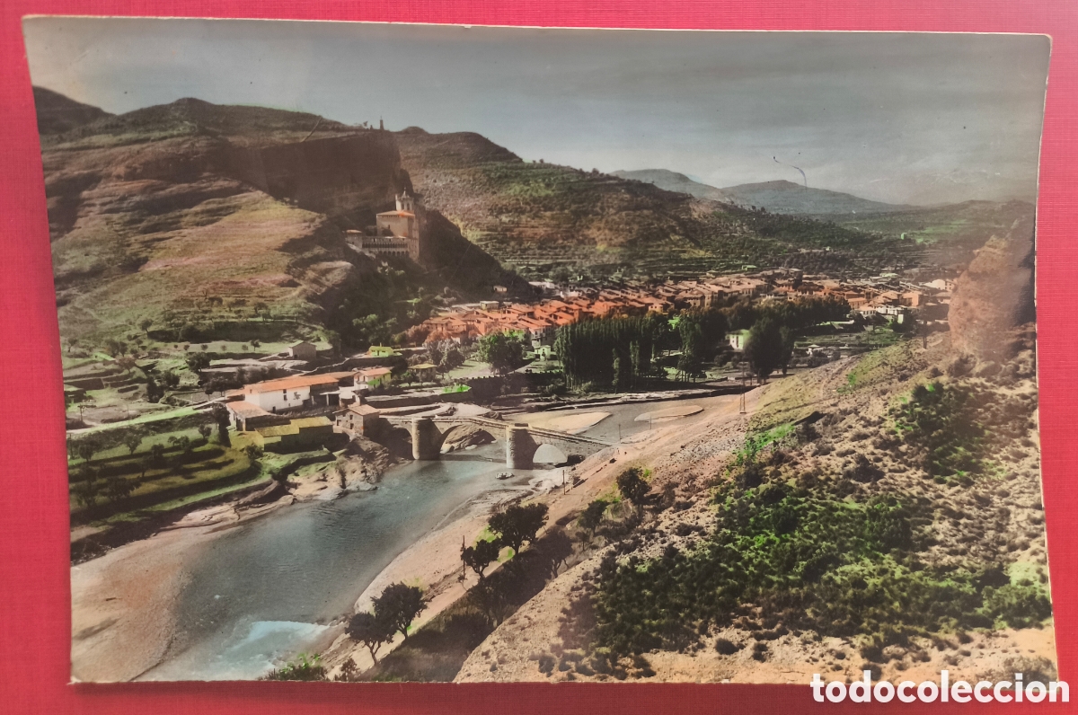 Postales: GRAUS POSTAL FOTOGR&Aacute;FICA COLOREADA HUESCA C. 1965