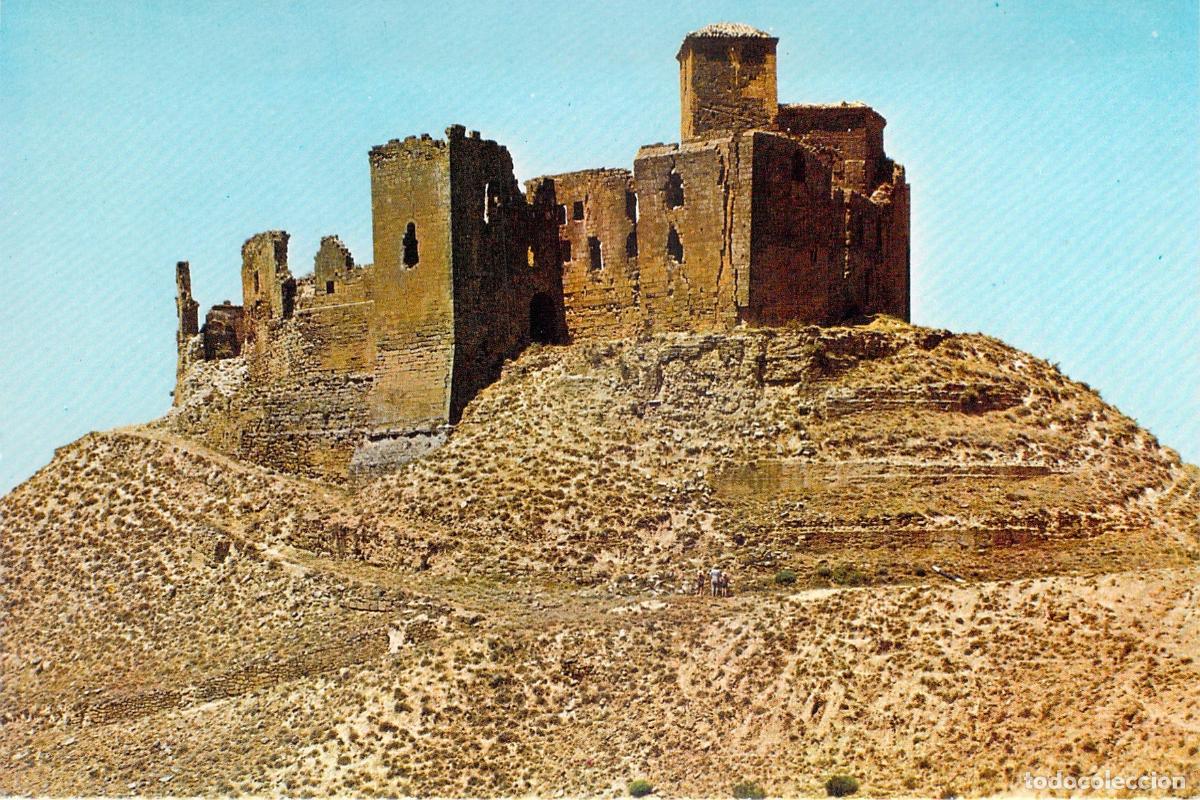 Postales: Postal Castillo-Abad&iacute;a de Montearag&oacute;n en Huesca