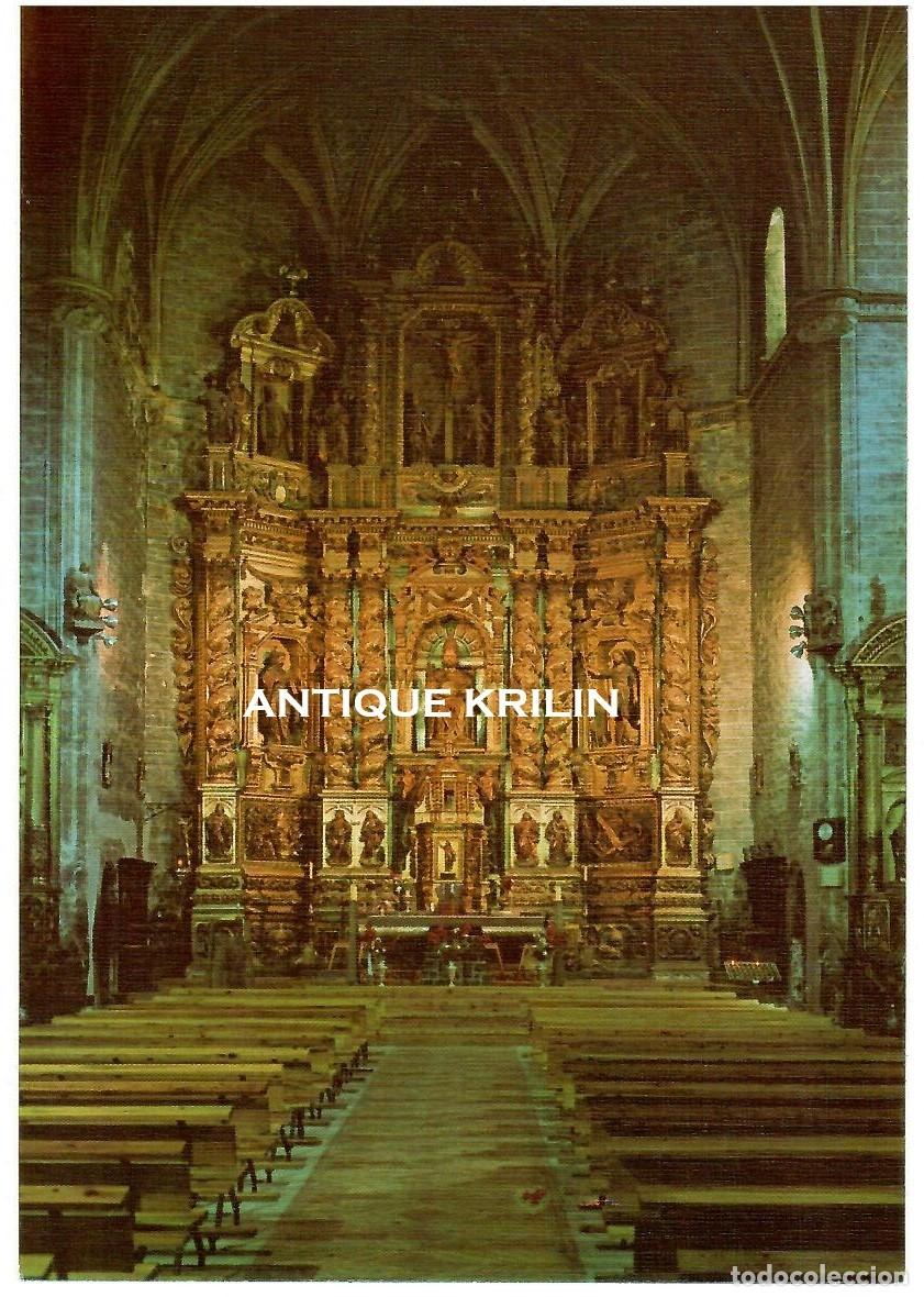 Postales: ANSO N&ordm; 14 IGLESIA PARROQUIAL , ALTAR DE SAN PEDRO / EDICIONES SICILIA / SIN FRANQUEAR