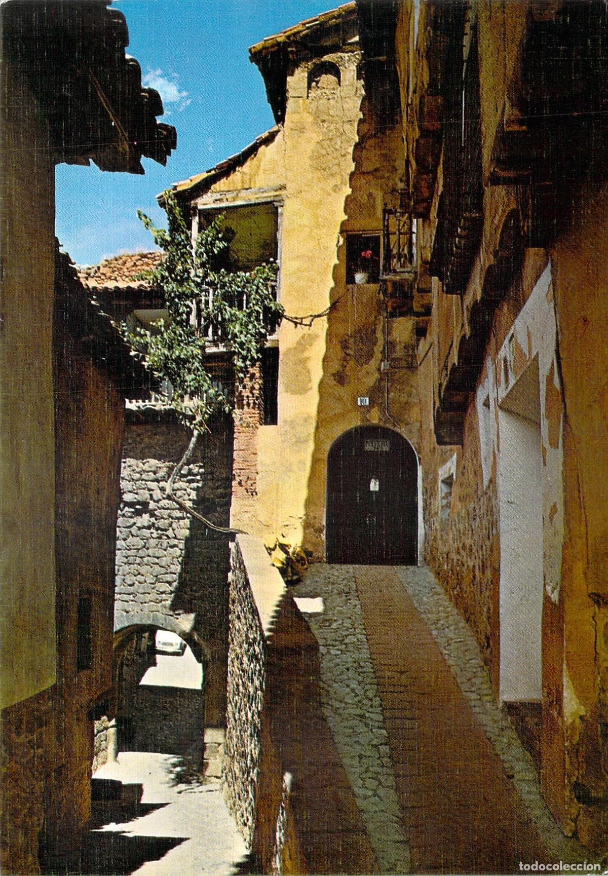Postales: Postal de Albarrac&iacute;n Teruel - Rinc&oacute;n T&iacute;pico y Portal de Molina