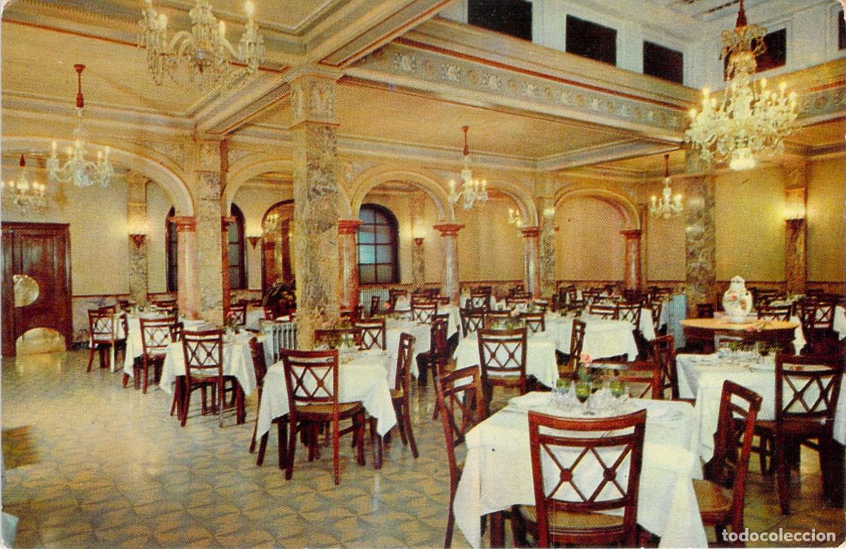 Postales: Postal Comedor del Hotel Centenario en Zaragoza