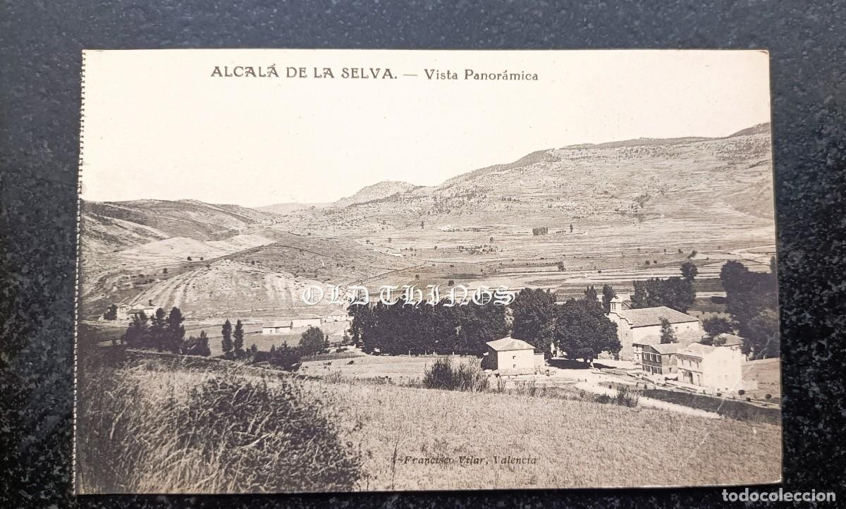 Postales: FOTO POSTAL DE ALCALA DE LA SELVA - TERUEL - VISTA PANORAMICA DEL SANTUARIO DE NUESTRA SE&Ntilde;ORA DE LA