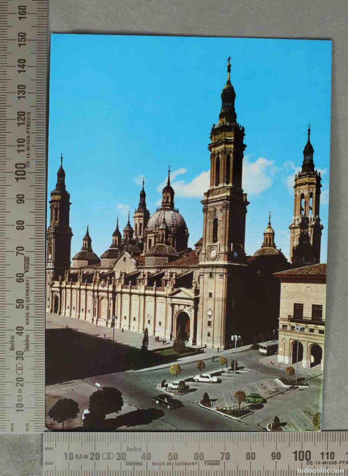 Postales: POSTAL. Zaragoza - Bas&iacute;lica de Nuestra Se&ntilde;ora del Pilar