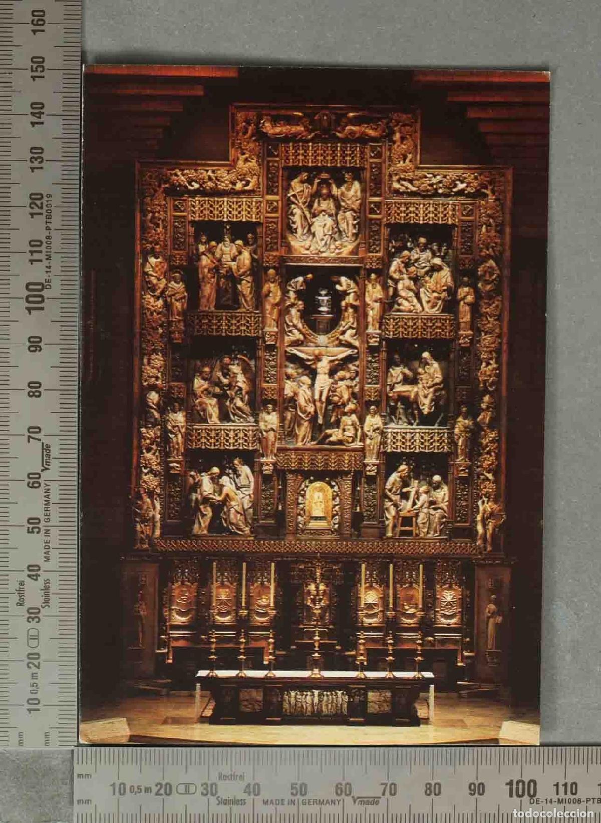 Postales: POSTAL. Torreciudad - Retablo principal del santuario