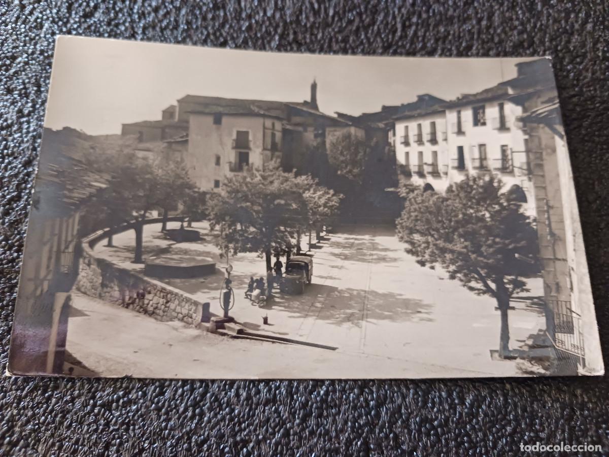 Postales: 27 BENABARRE.-PLAZA MAYOR. ED. SICILIA, circulada 1963