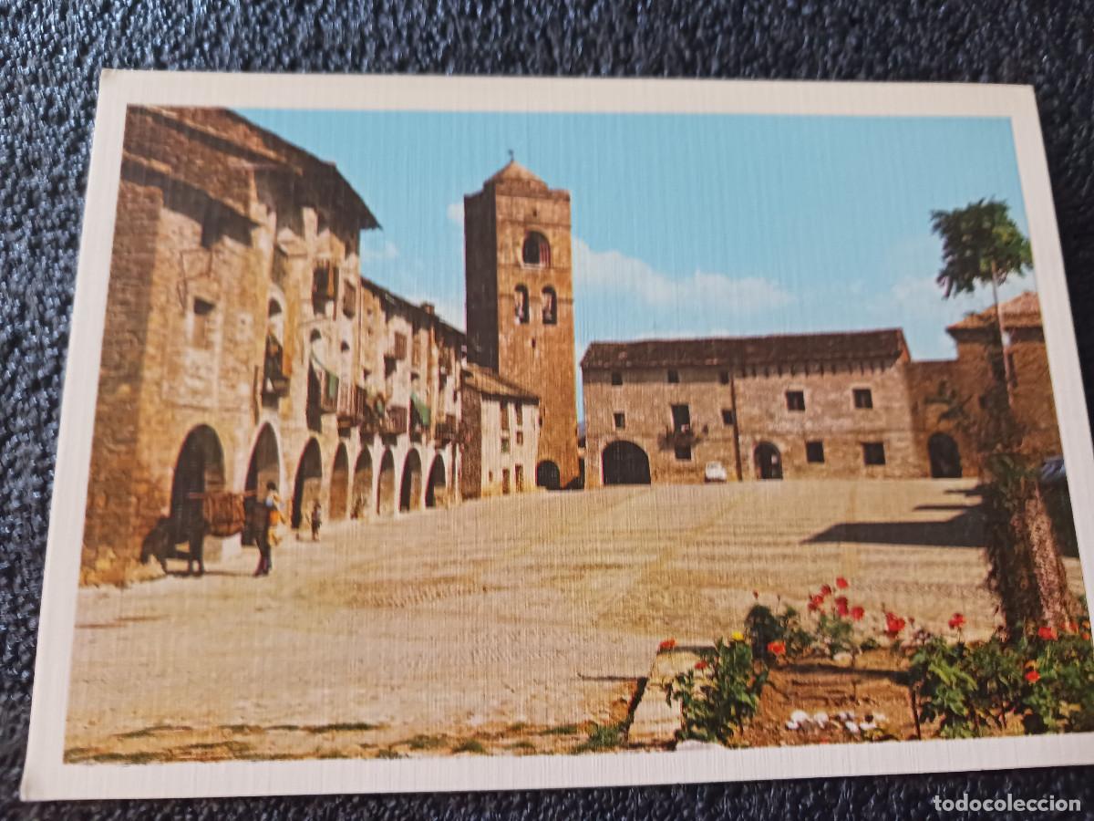 Postales: 11 ainsa plaza de espa&ntilde;a, iglesia romanica de santa maria, ed. sicilia