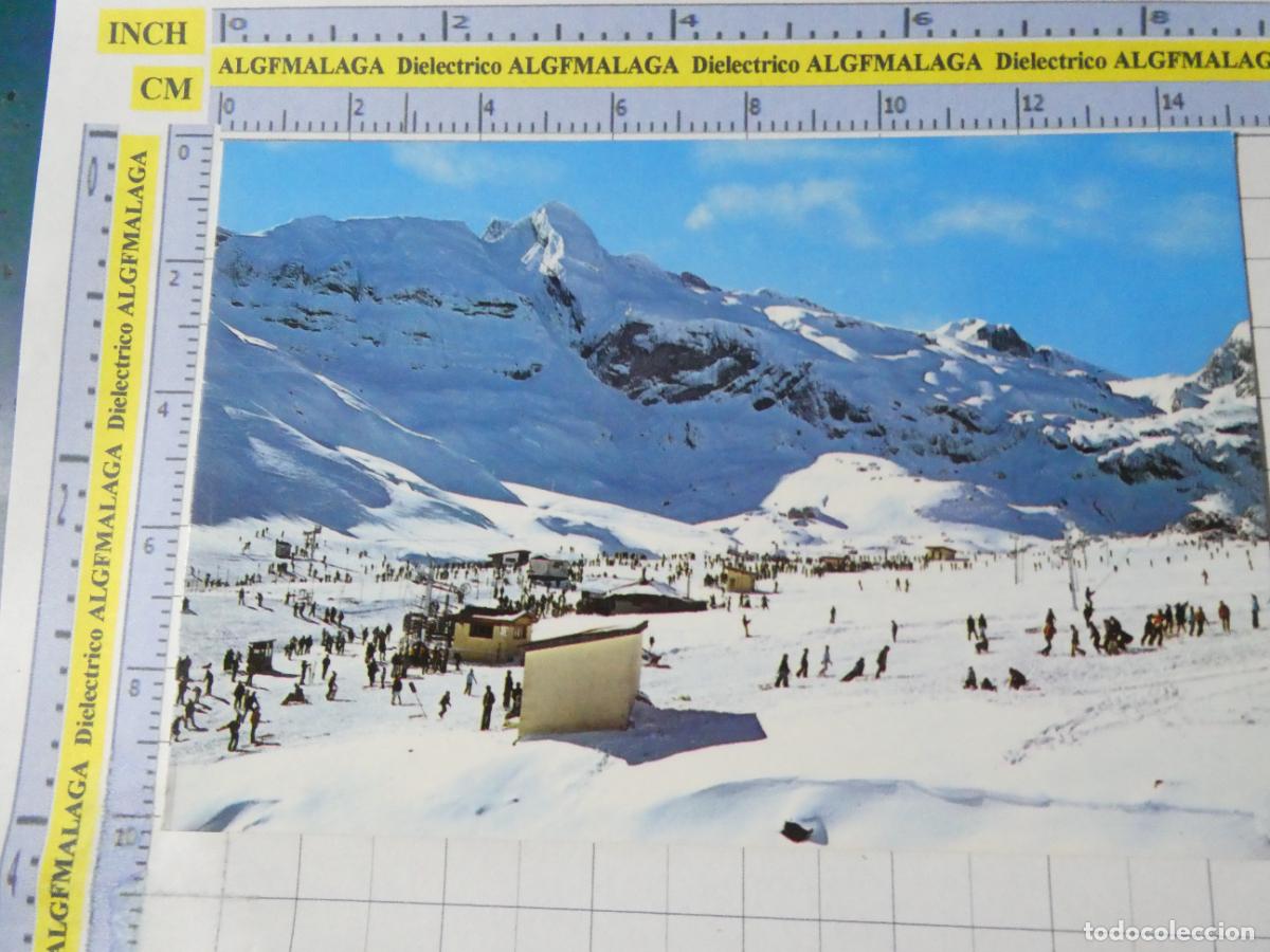 Postales: POSTAL DE HUESCA. A&Ntilde;O 1977. CANDANCHU LA ZAPATILLA PISTA GRANDE 200 PE&Ntilde;ARROYA. 3791