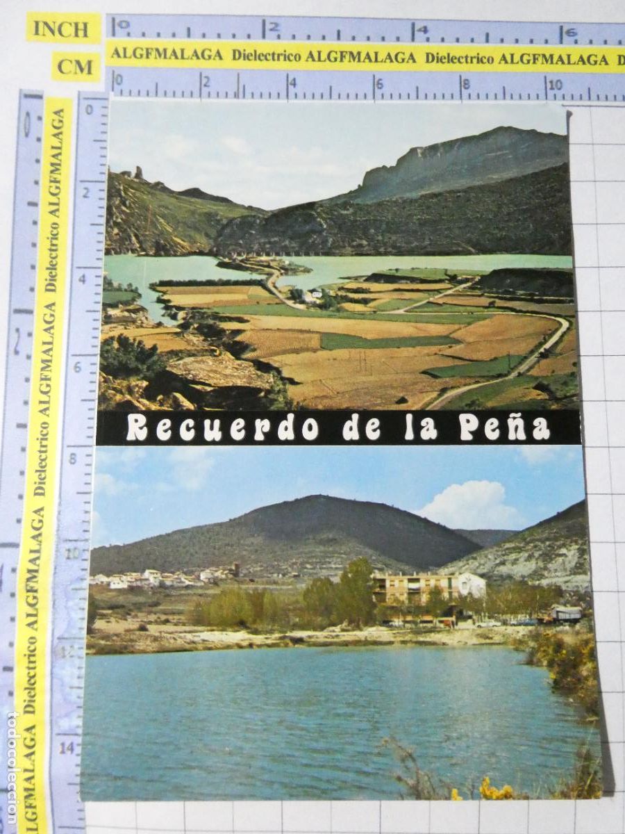 Postales: POSTAL DE HUESCA. A&Ntilde;O 1973. PANTANO DE LA PE&Ntilde;A PARADOR EL JABAL&Iacute; 140 PE&Ntilde;ARROYA. 3792