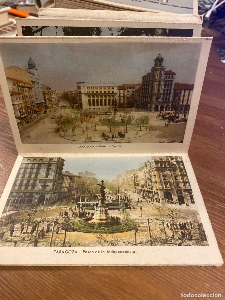 Postales: 10 FOTOGRAFIAS ART&Iacute;STICAS SEPIA COLOR RECUERDO DE ZARAGOZA EDICIONES ARRIBAS