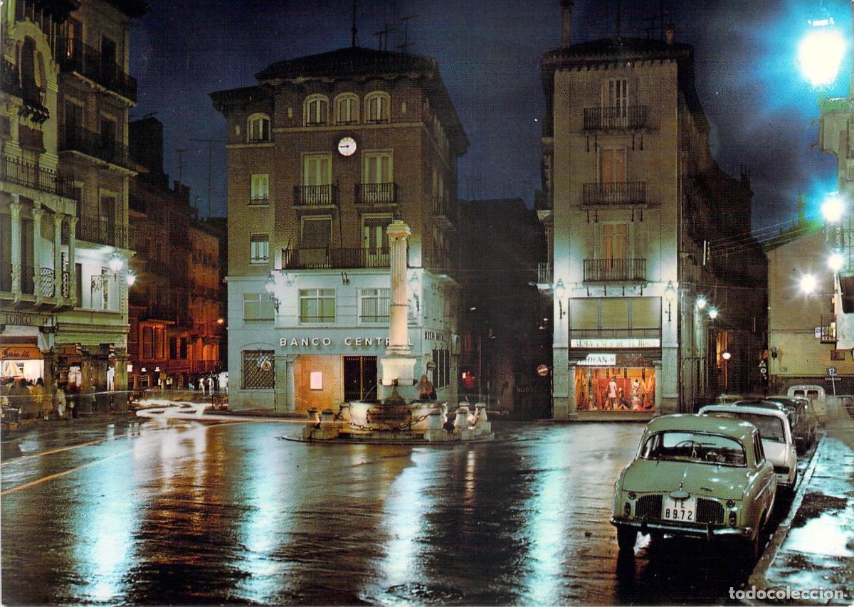 Postales: Postal de Teruel - Plaza del Torico de Noche