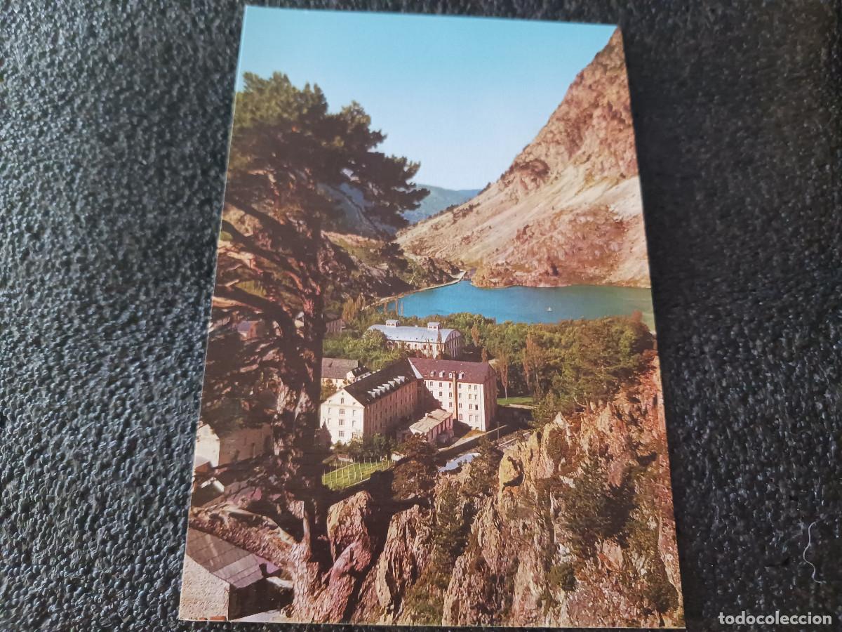 Postales: 1 BALNEARIO DE PANTICOSA, HUESCA, al fondo garmonegro, ED. SICILIA