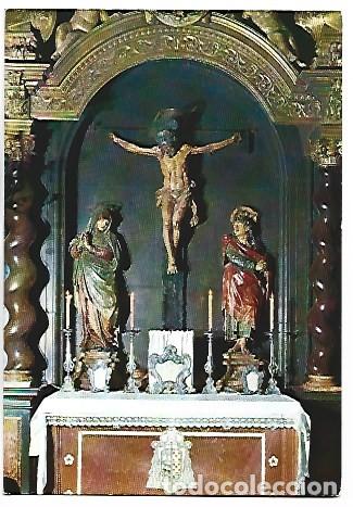 Postales: CATEDRAL DE LA SEO. ALTAR DEL SANTO CRISTO DE LA SEO.- ZARAGOZA