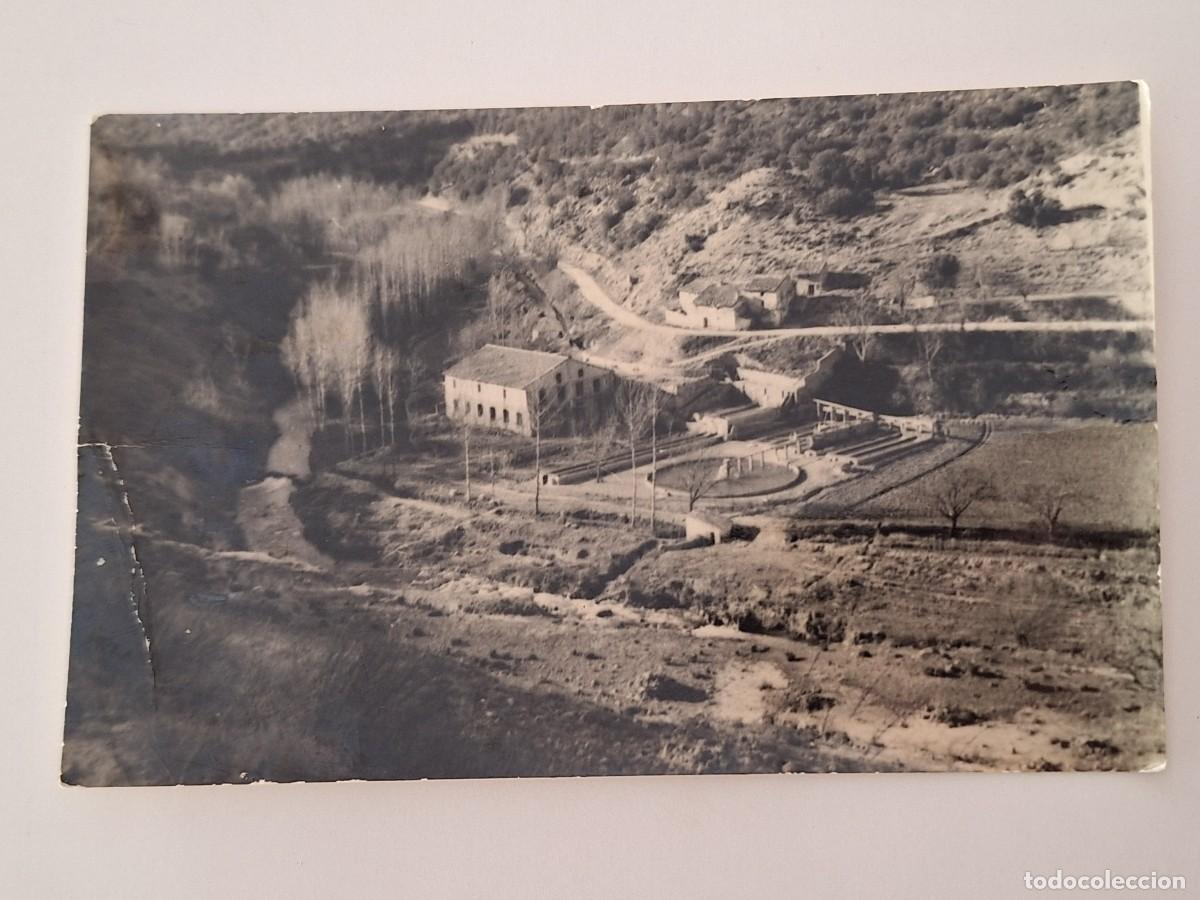 Postales: ANTIGUA POSTAL FOTOGRAFICA VILLARLUENGO TERUEL PISCIFACTORIA RV 2859