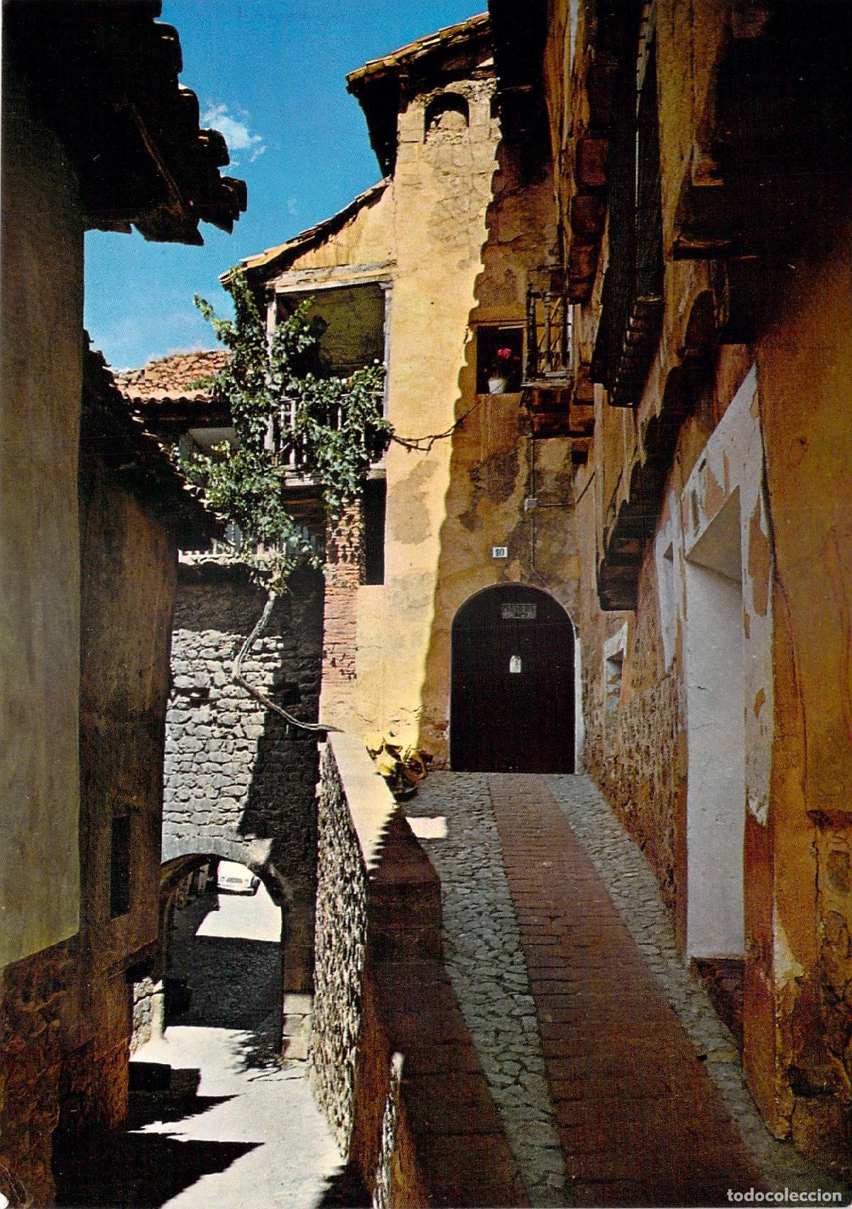 Postales: Postal de Albarrac&iacute;n Teruel Rinc&oacute;n T&iacute;pico y Portal de Molina