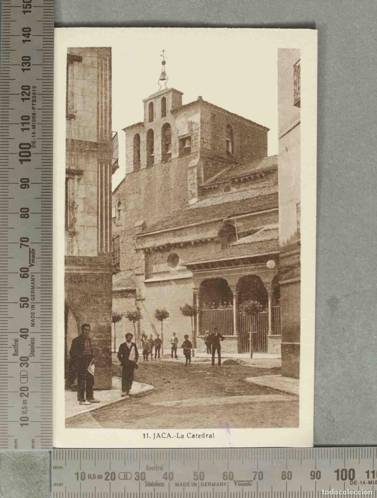 Postales: POSTAL. Jaca - La Catedral - Foto 1