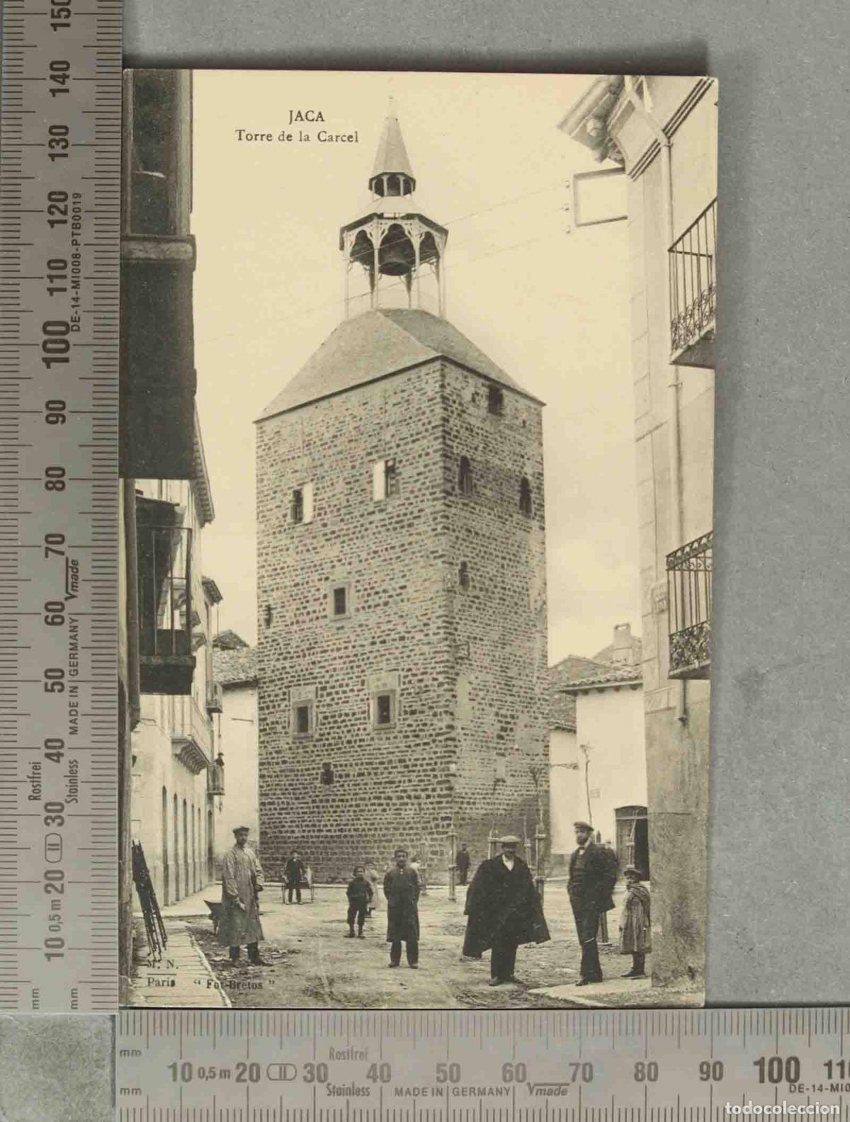 Postales: POSTAL. Jaca - Torre de la Carcel - Foto 1