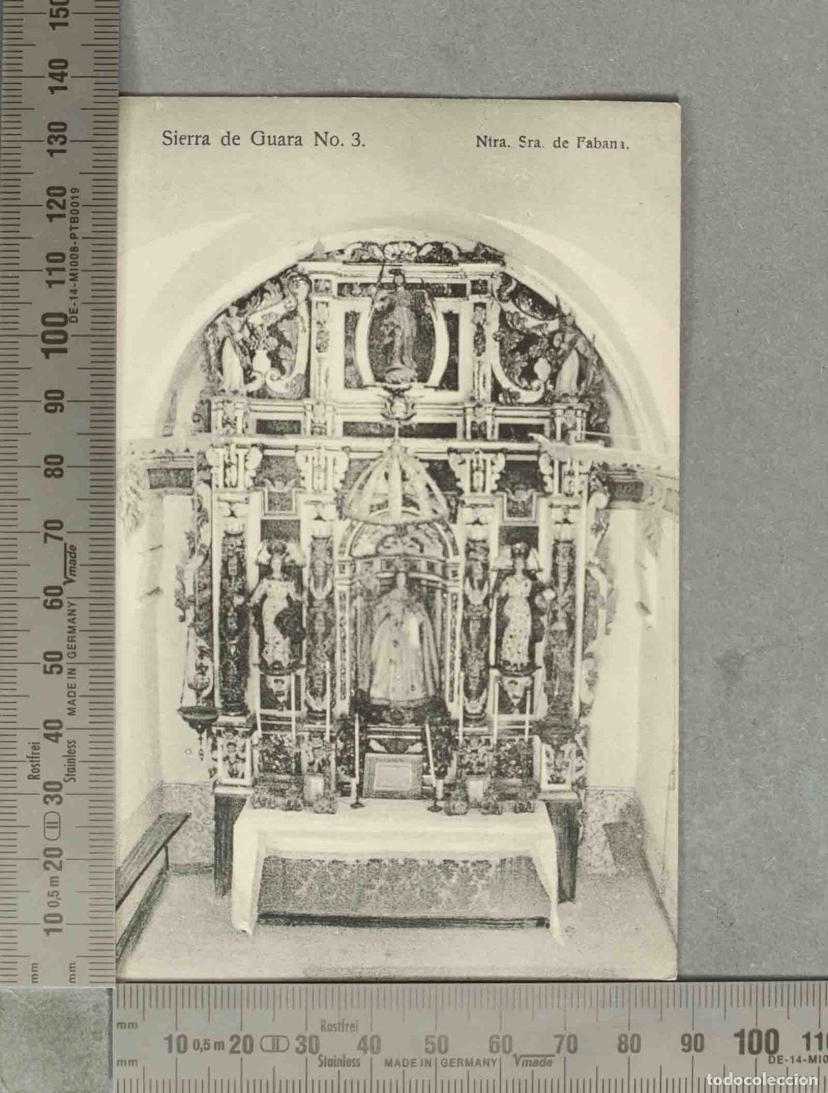Postales: POSTAL. Sierra de Guara - Ntra. Sra. de Fabana - Retablo - Colecci&oacute;n Salesianos