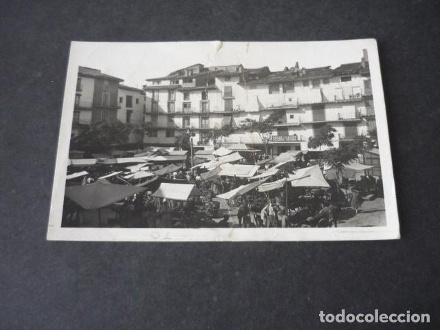Postcards: CALATAYUD ZARAGOZA PLAZA DEL MERCADO
