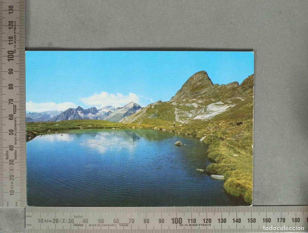 Postales: POSTAL. Lago alpino de alta monta&ntilde;a