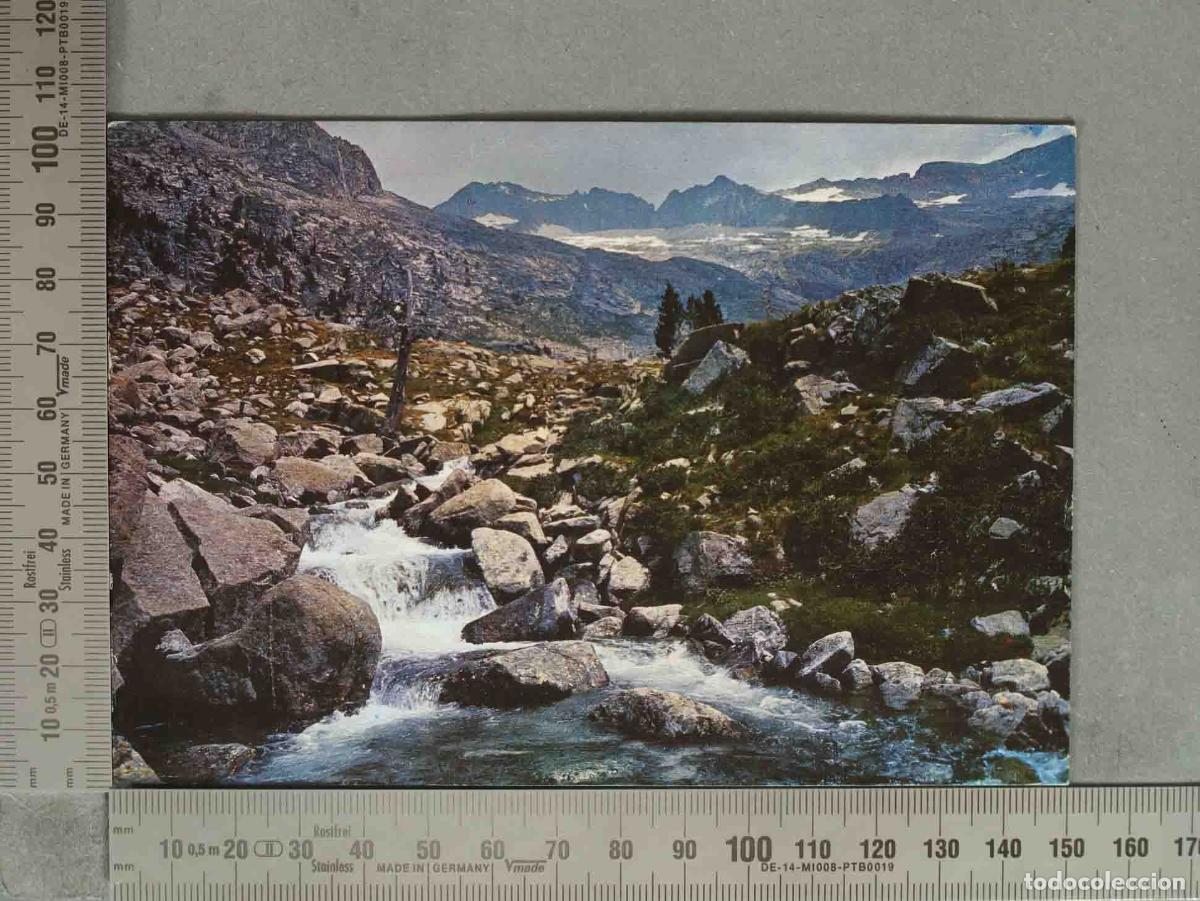 Postales: POSTAL. Benasque - Valle de Vallibierna - Pirineo Aragon&eacute;s