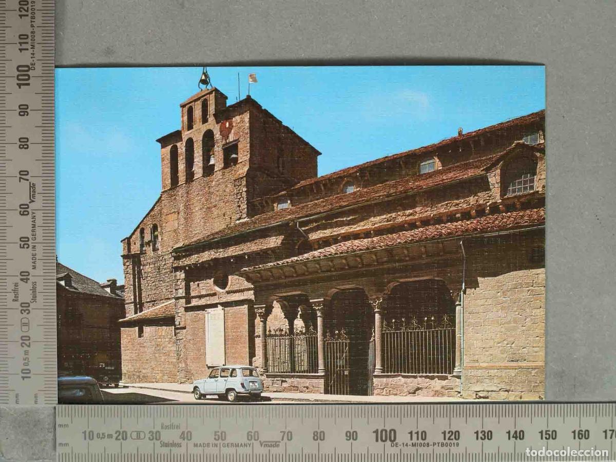 Postales: POSTAL. Jaca - Catedral - Lonja y Torre Campanario