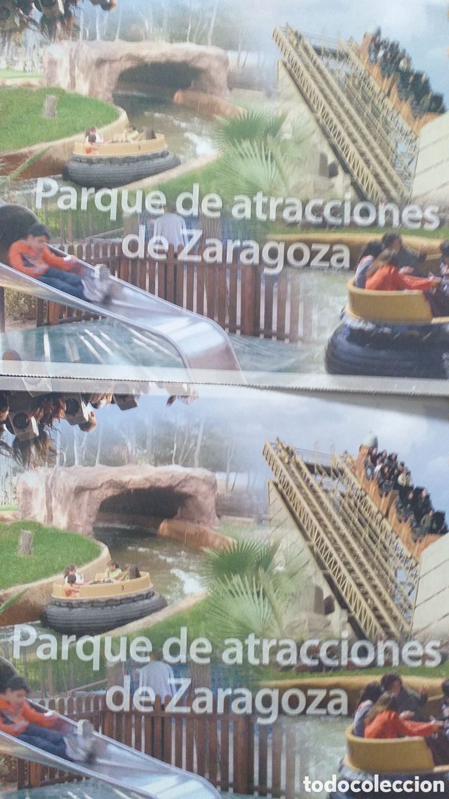Postales: Lote de 3 postales, Parque de atracciones de Zaragoza. Sin escribir.