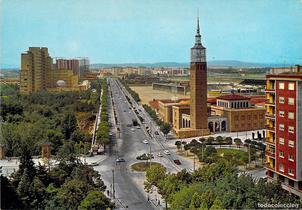 Postales: Postal Zaragoza Avenida de Isabel La Cat&oacute;lica y Feria de Muestras