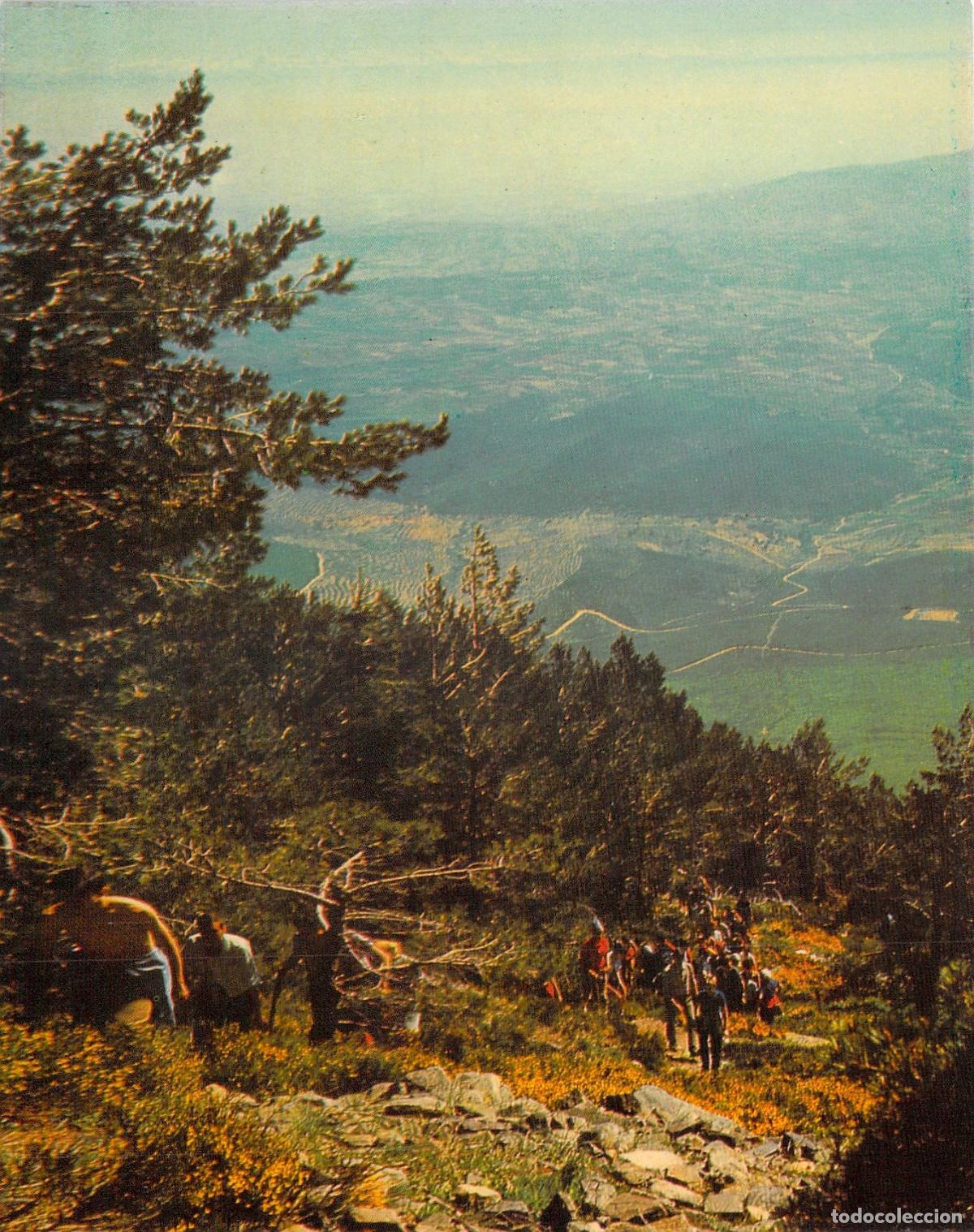 Postales: Postal de la ascensi&oacute;n a la cumbre del Moncayo, Tarazona, Zaragoza