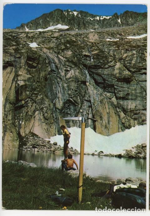 Postales: em04668 benasque vallibierna lago llosas y mazizo aneto 1970 sicilia n&ordm;59 sc