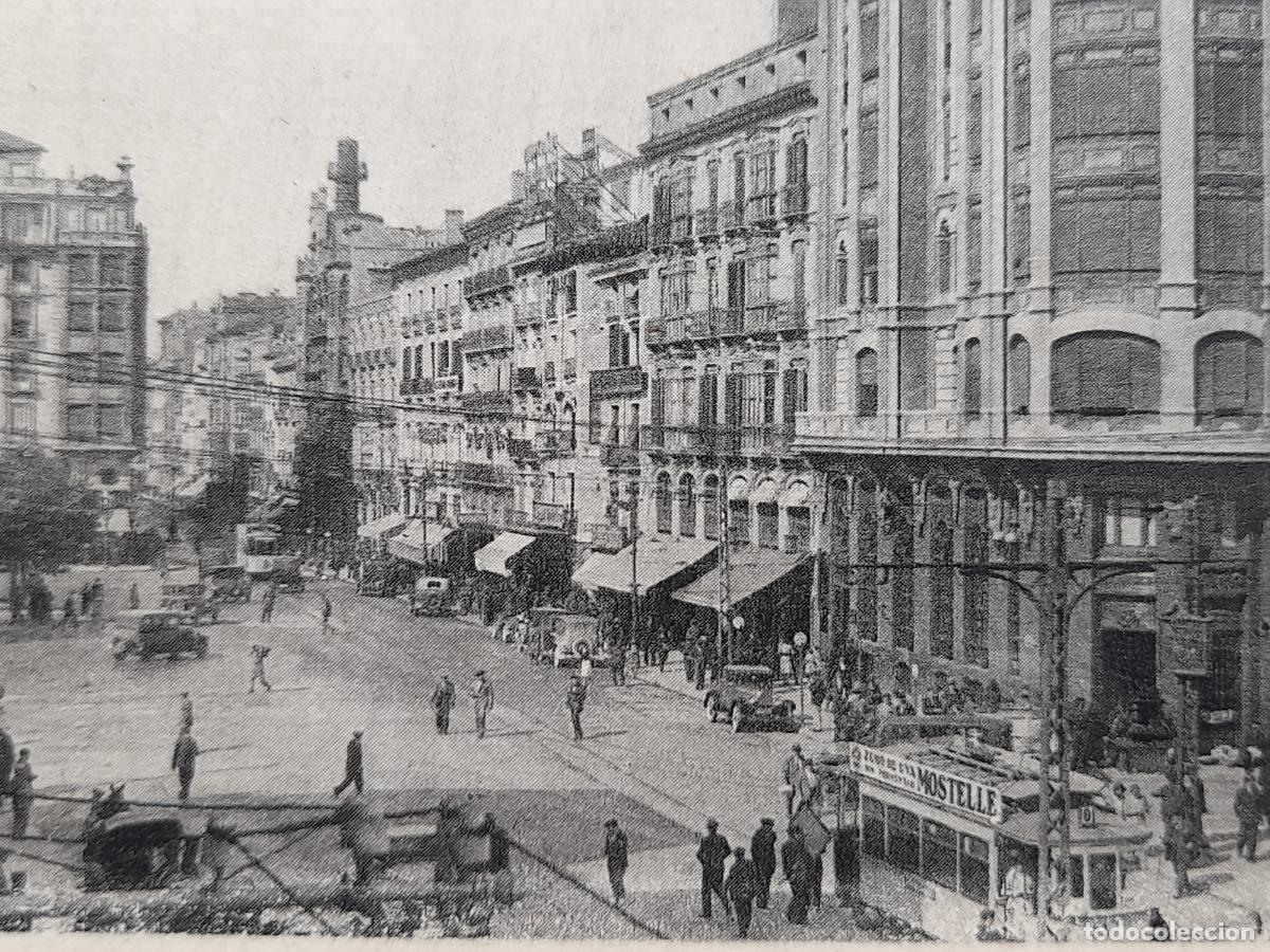 Postales: Zaragoza. El Coso. Tranv&iacute;a. - Foto 2