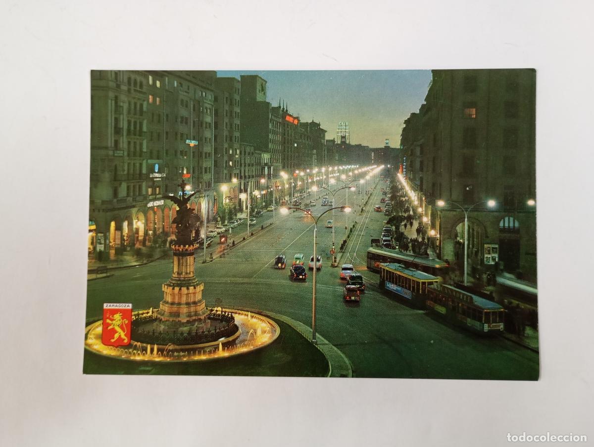 Postais: POSTAL DE ZARAGOZA. PLAZA DE ESPA&Ntilde;A. TDKP29S