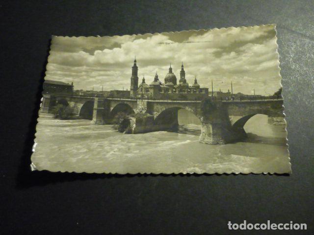 Postales: ZARAGOZA PUENTE DE PIEDRA SOBRE EL EBRO