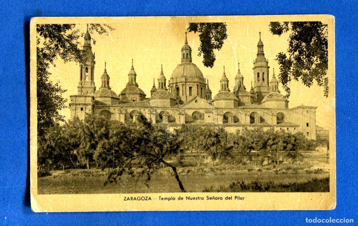 Postales: POSTAL CIRCULADA ZARAGOZA EDITA ARRIBAS