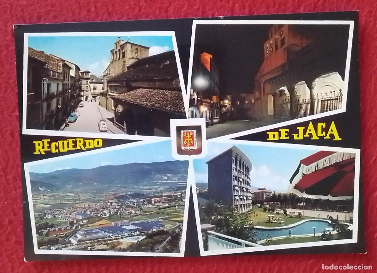 Postales: POSTAL POST CARD ESPA&Ntilde;A SPAIN ALTO ARAG&Oacute;N HUESCA RECUERDO DE JACA PIRINEO ARAGON&Eacute;S ASPECTOS VISTAS..