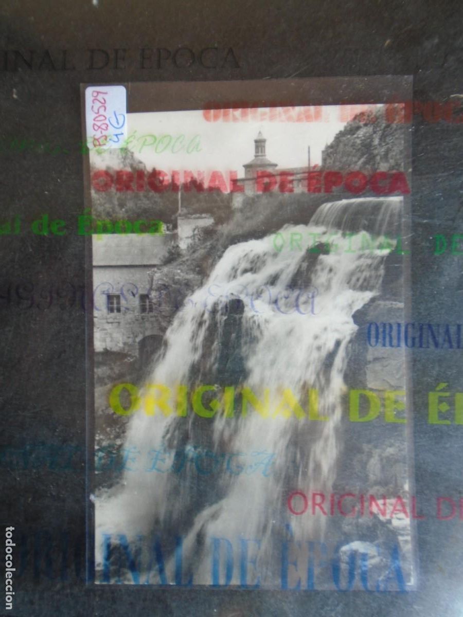 Postales: (PS-80529)POSTAL DE MUEL(ZARAGOZA)-CASCADA PIELAGO