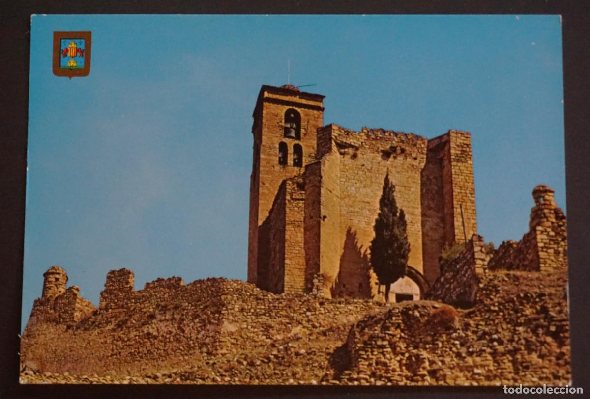Postales: Benabarre (Huesca), Castillo Condes de Ribagorza, postal sin circular editada el a&ntilde;o 1971
