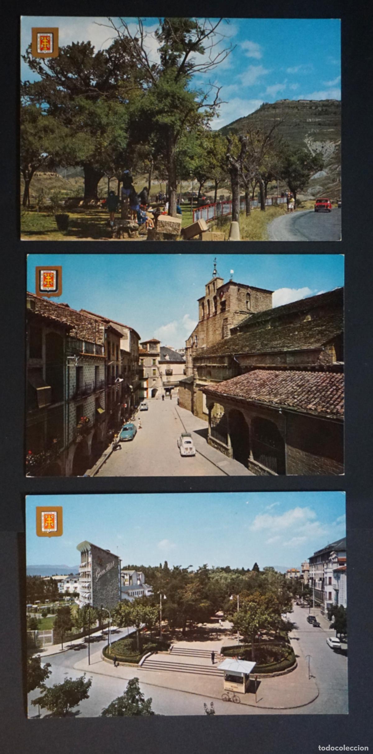 Postales: 3 postales de Jaca (Huesca). Sin circular editadas en los a&ntilde;os 60.