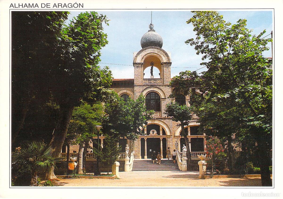 Postales: Postal Hotel Balneario Termas Pallar&eacute;s Alhama de Arag&oacute;n