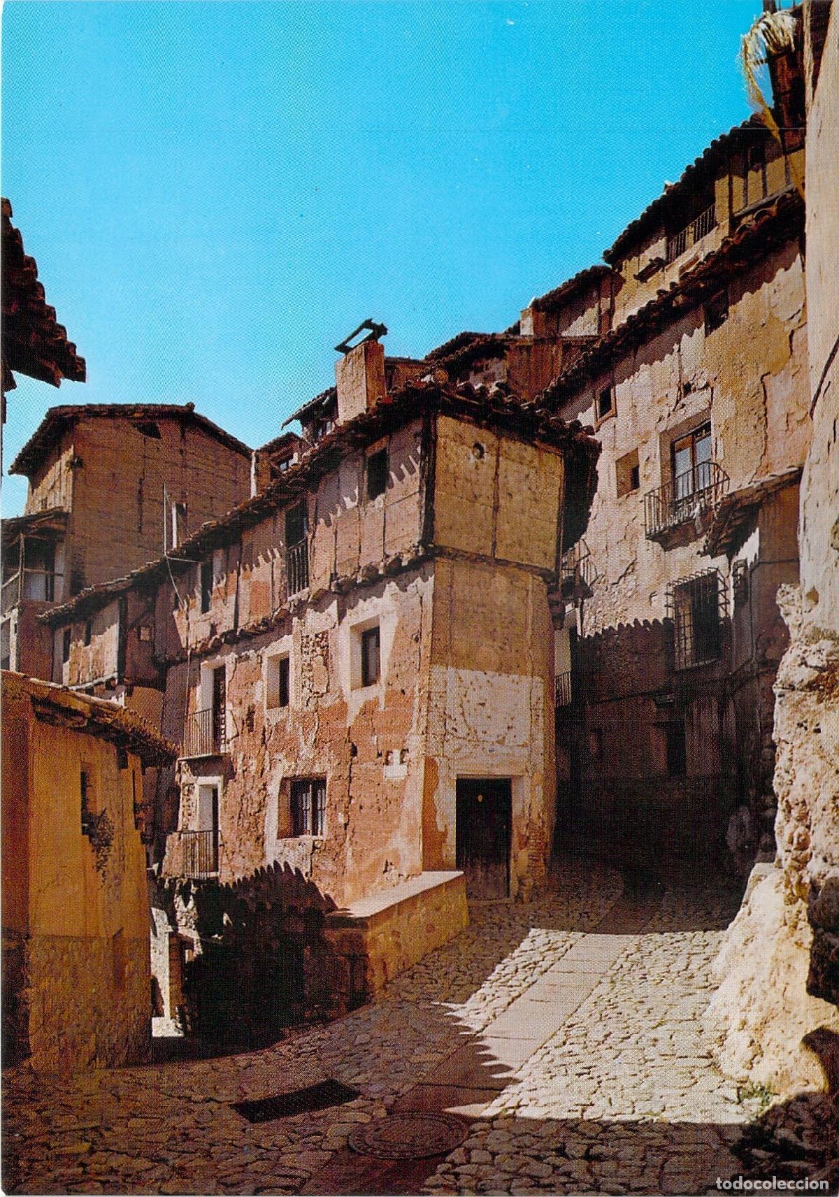 Postales: Postal Albarrac&iacute;n Teruel Calle Azagra y Escalerillas