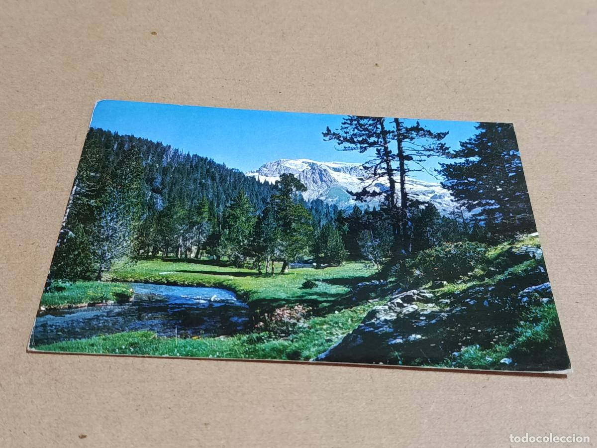 Postales: HUESCA - POSTAL BENASQUE - LLANO DE BATISIELLES - AL FONDO MACIZO DEL PERDIGUERO