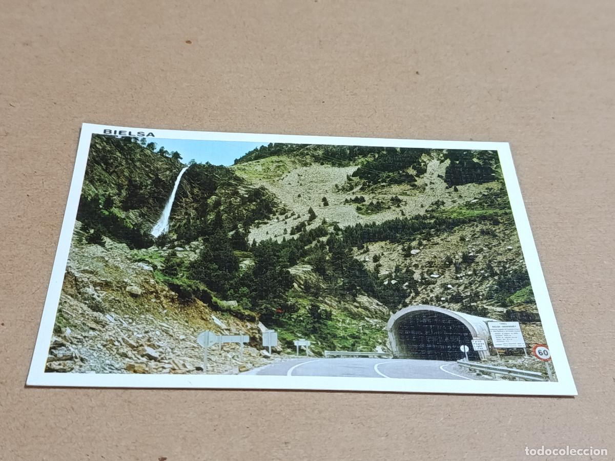 Postales: HUESCA - POSTAL BIELSA - T&Uacute;NEL INTERNACIONAL DE ARAGNOUET - FRONTERA FRANCO ESPA&Ntilde;OLA