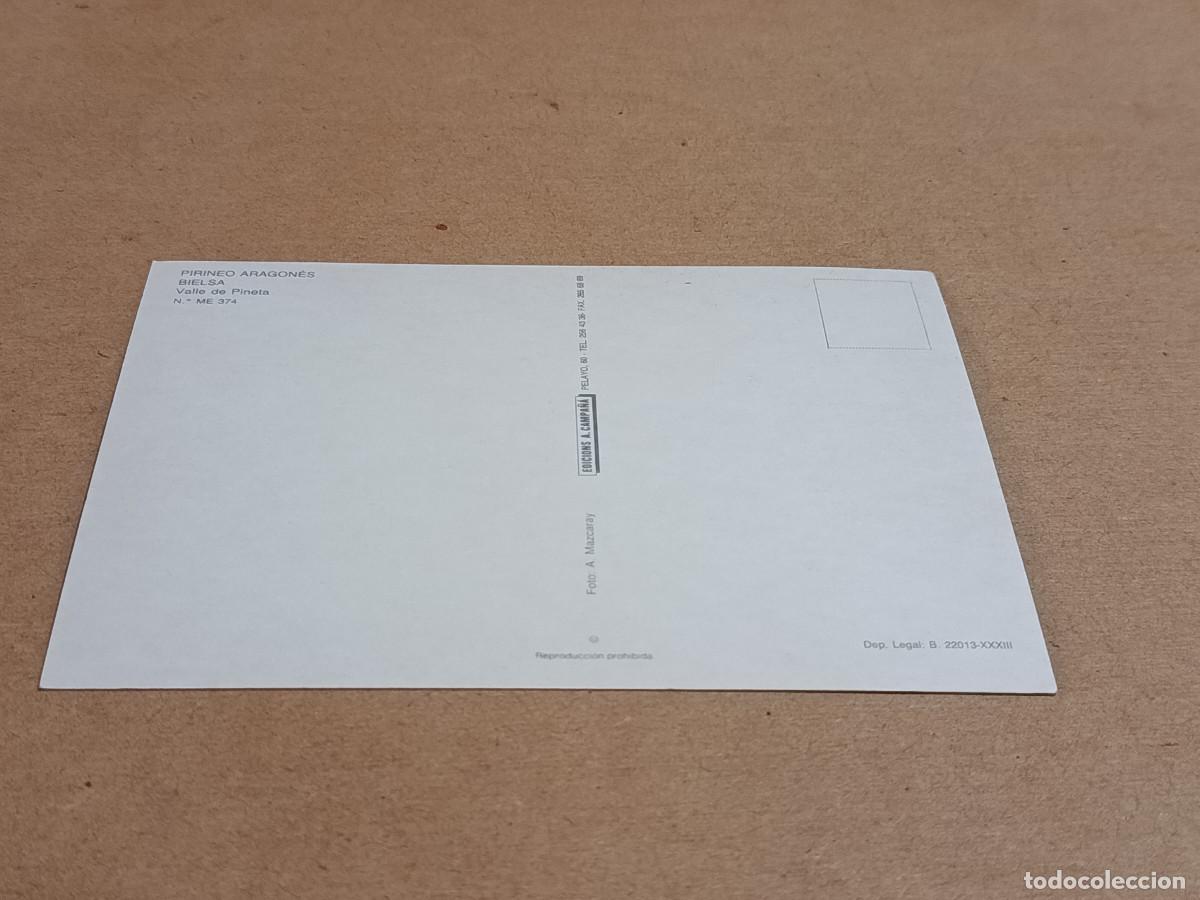 Postales: HUESCA - POSTAL BIELSA DE NOCHE - Foto 2