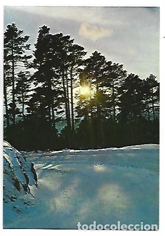 Postales: PUESTA DE SOL - SUNSET.- VIRGEN DE LA VEGA / TERUEL