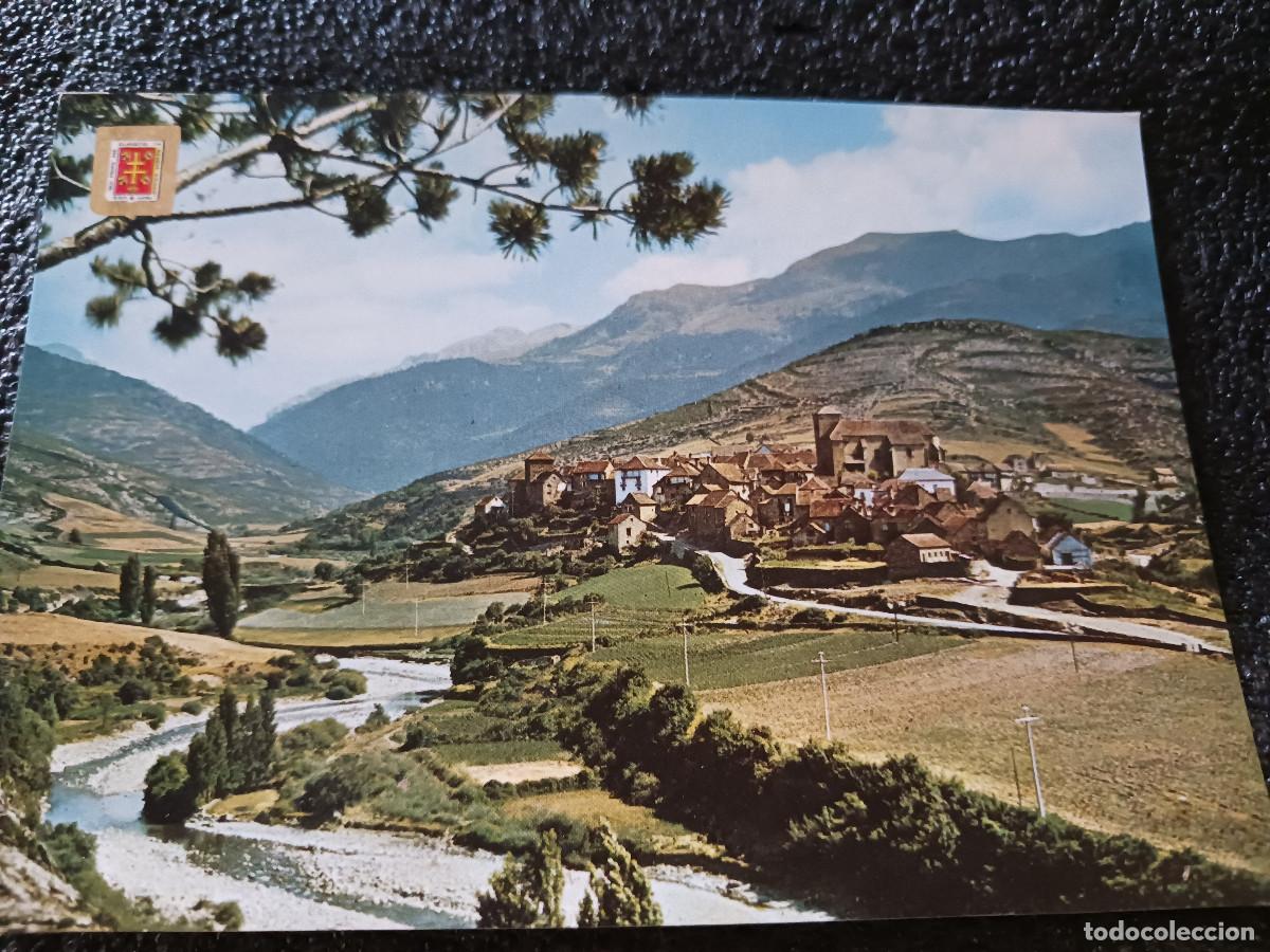 Postales: 1672 anso, vista general, ed escudo, circulada 1975