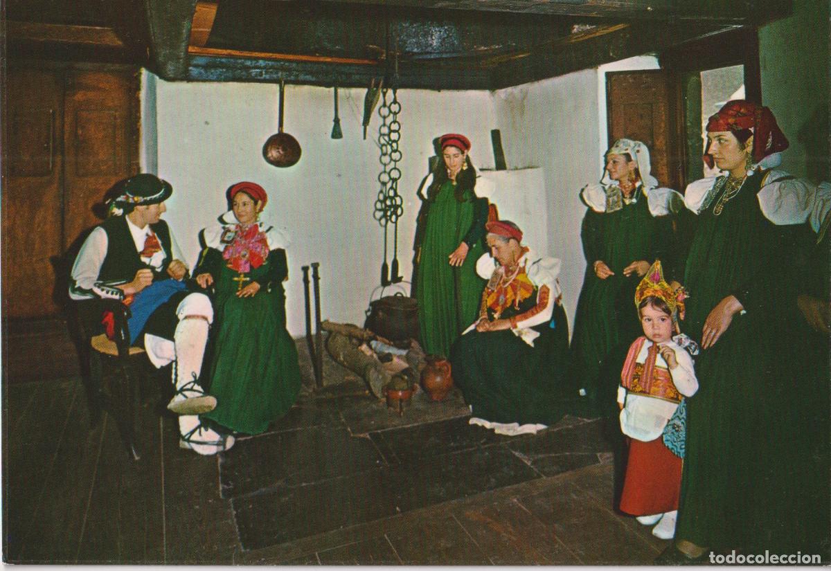 Postales: ANSO (HUESCA) COCINA ANSOTANA Y TRAJE REGIONAL - EDICIONES SICILIA N&ordm;4 - S/C