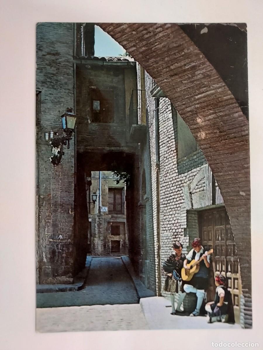 Postales: POSTAL ZARAGOZA TIPICA RINCON PINTORESCO DEL ARCO DEL DEAN. 1967. SIN CIRCULAR. ARAGON