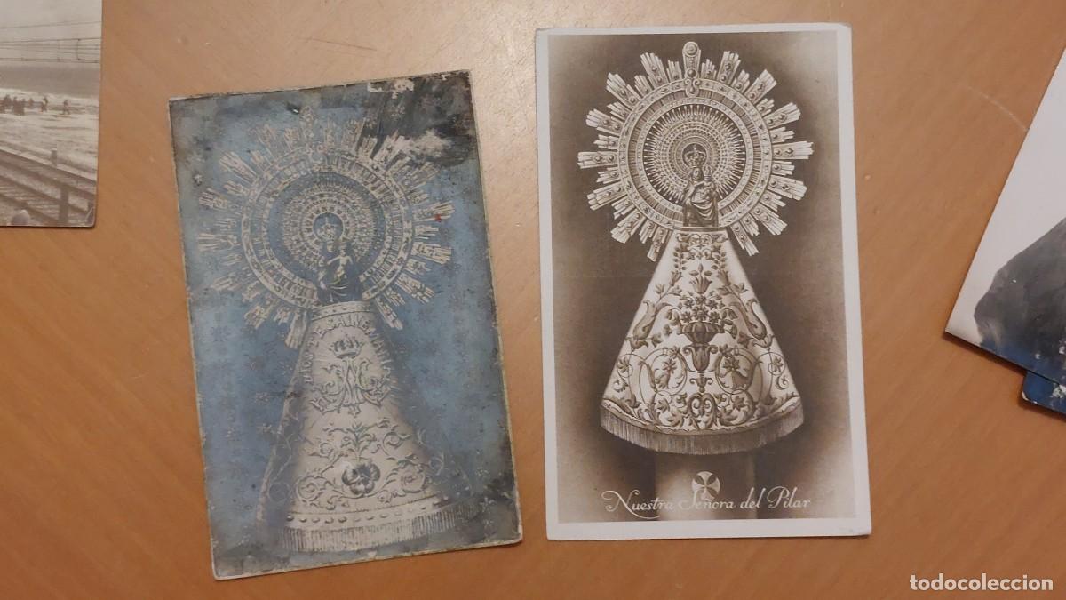 Postales: Dos postales de la Virgen del Pilar Zaragoza