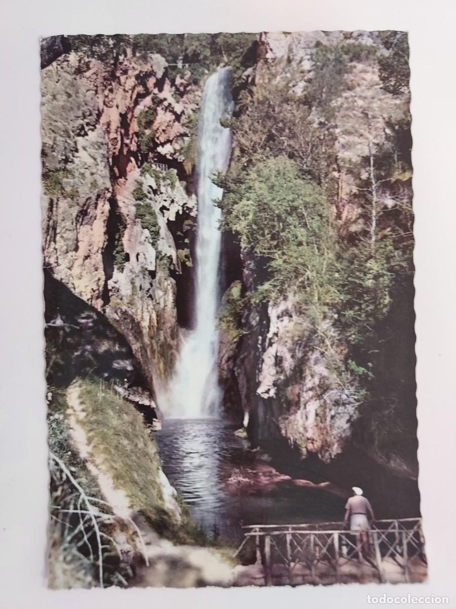 Postales: POSTAL MONASTERIO DE PIEDRA CASCADA COLA DEL CABALLO. CIRCULADA 1962. ZARAGOZA. ANIMADA 811