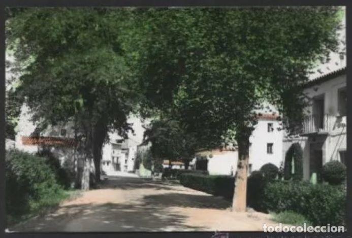Postcards: Oliete *Avenida del General&iacute;simo* Ed. Monta&ntilde;es n&ordm; 24. Escrita.